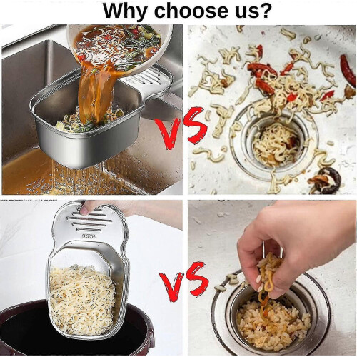 Stainless Steel Sink Strainer Basket compatible with Kitchen 1