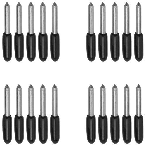 Conjunto de 20 lâminas de corte compatíveis com Cricut Explore Air/Air 2/Maker Expression de ponta fina. 2