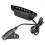 2X -85 Μαύρο ηχείο 6 οπών με υποδοχή Active Power Strap End-Pin Jack συμβατό με ακουστική κιθάρα 2