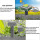 4pcs Solar Snake Repellent compatible with Outdoors 4