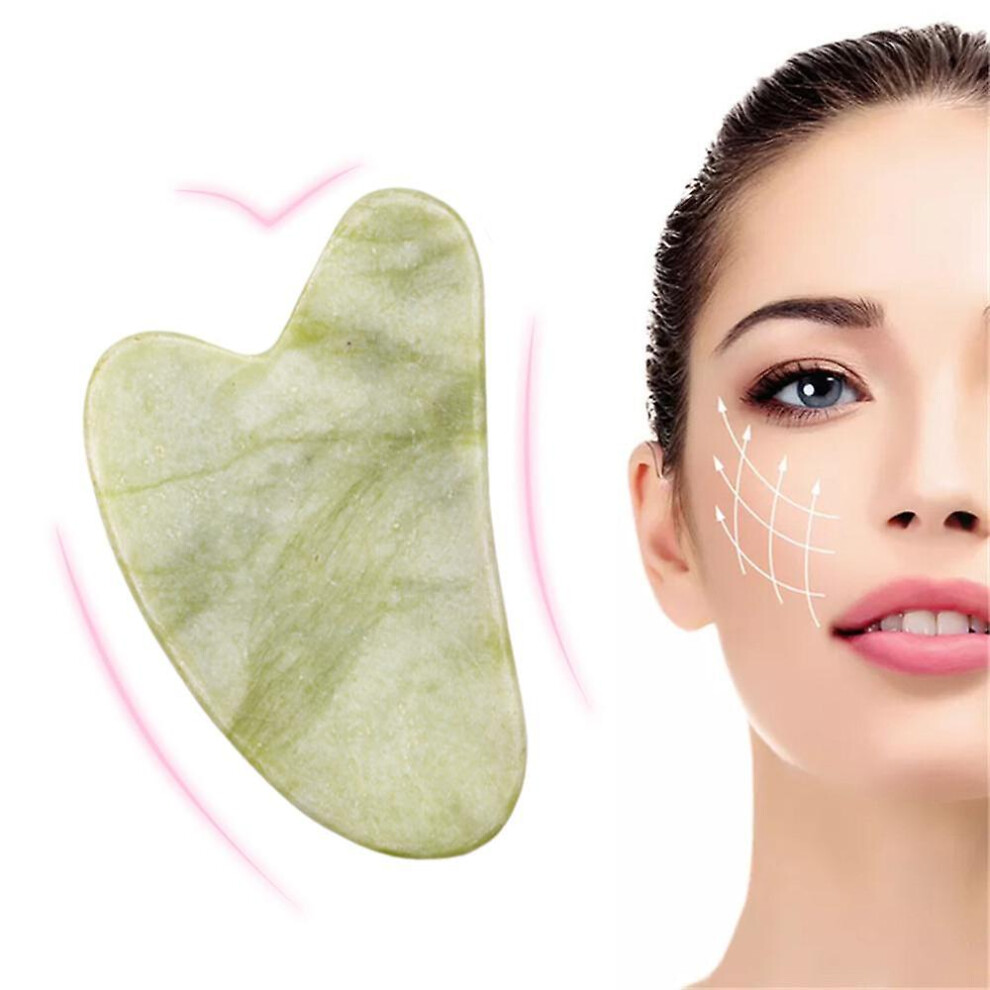Guasha Scraping Board Natural Jade Facial Body Massage SPA Scraper Stone Anti-wrinkle Physiotherapy Massager Health Care Tools