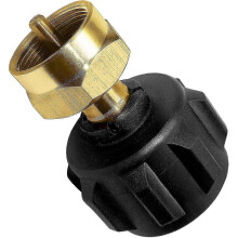 Adaptador de recarga de propano, acoplador de tanque de cilindro de gas LP - Compatible con tanques de propano Qcc1 / Tipo 1