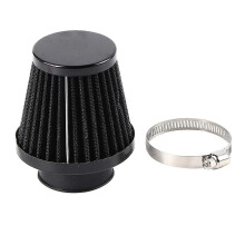Filtro de ar de admissão, kit de indução de ar de 38 mm compatível com motocicletas e quadriciclos off-road (preto)
