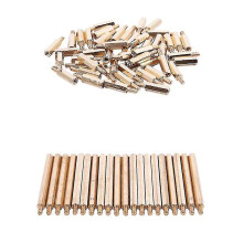 Lot de 20 entretoises hexagonales en laiton M3 3 mm mâle/femelle, 50 mm, pour circuits imprimés.