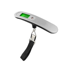 Digitale Gepäckwaage 50 kg, hochpräzise, tragbare elektronische Handwaage