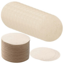 600PCS Replacement Paper Filters, Round Coffee Maker Filters Disposable compatible with Coffee and Espresso Mak
