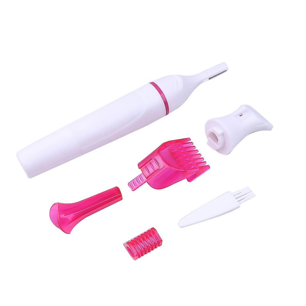 5 In 1 Women Hair Removal Shaver Female Electric Shaving Machine Mini Trimmer Razor Bikini compatible with Eyebrow Underarm Clipper Epilator