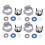 (Single set) Audi A4 Fuel Injector Repair Kit 2