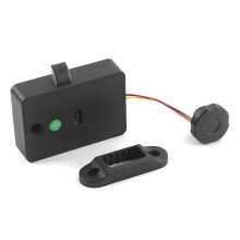 Slim vingerafdrukslot voor lades, kasten en meubels, elektronisch sleutelloos inductieslot, antidiefstal wachtwoordslot.
