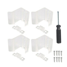 4PCS RV Sliding Mirror Door Latch,Universal Sliding Mirror Door Catch, compatible with RV Interior Hardware,Travel,Camp and Trip