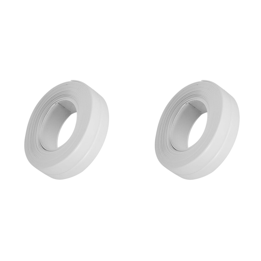 3.2M Caulk Strip Wall Sealing Strip Pvc Length Self Adhesive Bath Wall Sealing Strip Sealing Tape For Kitchen Gas Stove Sink Basin Bathtub 9073542145394