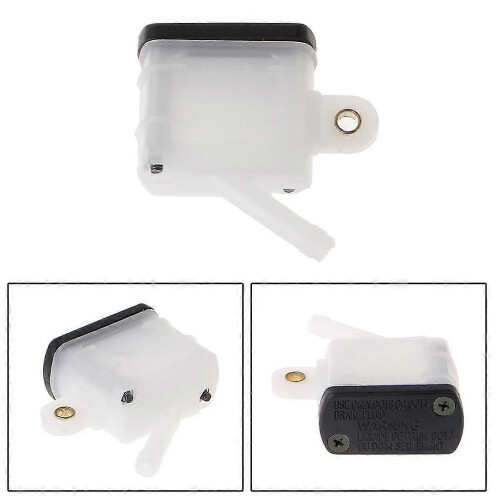Universal Motorcycle Brake Reservoir Front Fluid Bottle Master Cylinder Square 1