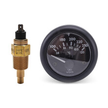 1 Pcs Vdo 1/2 Npt 21mm Thread Engine Oil Temperature Sensor & 1 Pcs VDO Electromagnetic Water Tempe