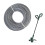 F016800462 1 Roll 1.6mmx24m Nylon Line compatible with BOSCH Grass Strimmer String Line Replacement 2