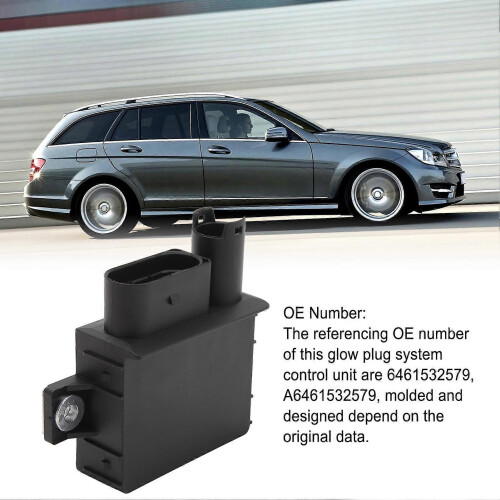 Glow Plug System Control Unit 6461532579 Relay Control Module System Replacement compatible with Benz C?CLASS E?CLASS 1