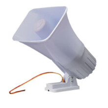 12-V-Gleichstrom-Sirene, 30 Watt, Zweiton, Innen/Außen, 120 dB, Alarmhorn, Sicherheitsalarmanlage