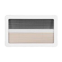 Rv Interior Window Blind 24 X 12 in UV Blocking Heat Insulated Privacy Protection Pleated Shade compatible with Camper Van Caravan