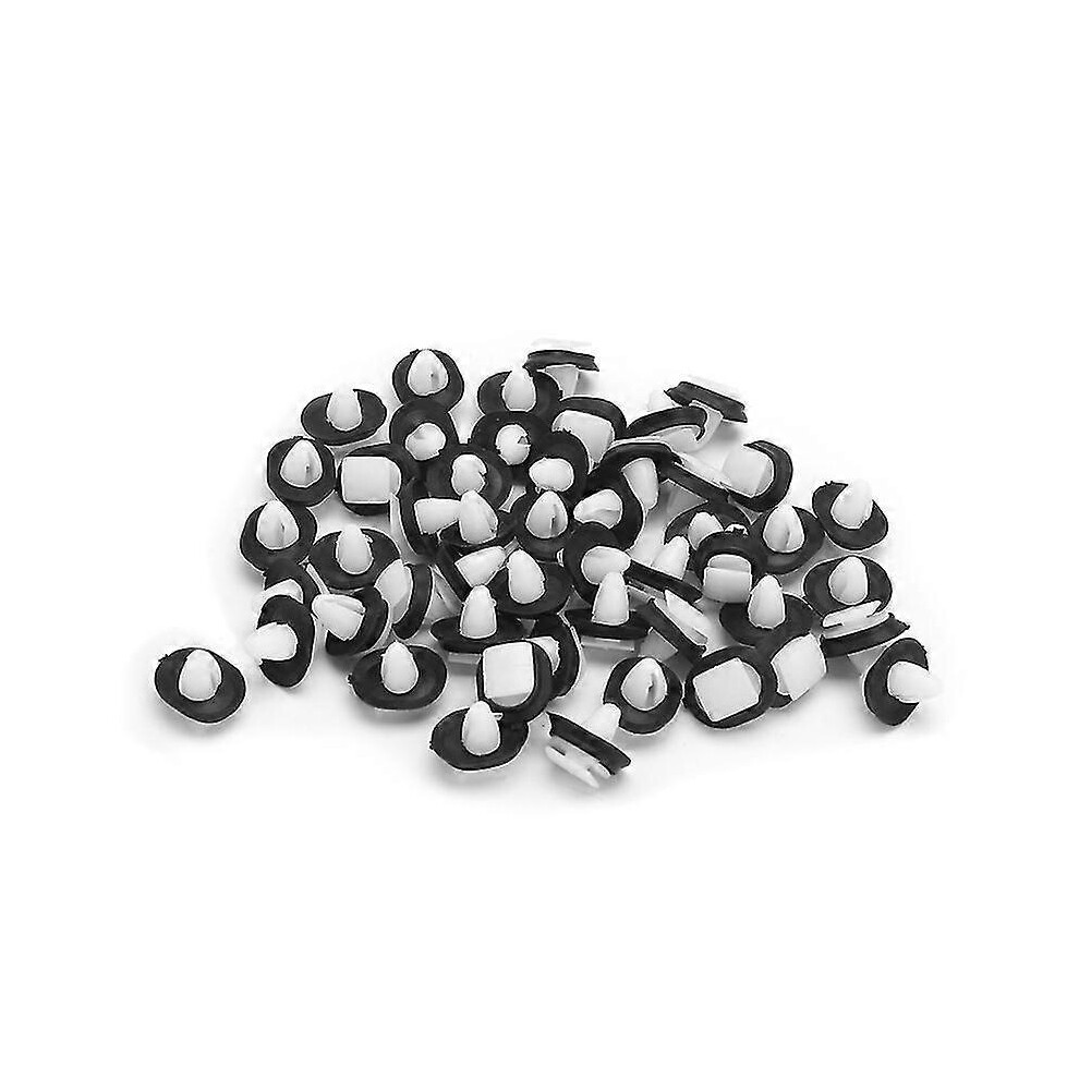 50X Exterior Side Moulding Rub Bumpstrip Lower Door Trim Clips Compatible With Fiat Ducato 3140416872260
