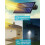 Luminária solar externa com 106 LEDs e sensor de movimento, compatível com jardim, com cabo de 5m. 2