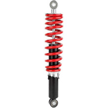 Shocks Struts Damper, 305mm Front Shocks Struts Suspension Fit compatible with 110cc 150cc 200cc 250c Atv Quad Bike(red&black1pcs)
