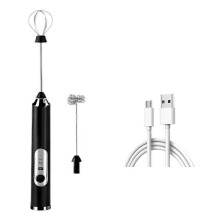 Batedor Elétrico Portátil, Batedor de Ovos, Liquidificador USB, Batedeira para Leite, Misturador, Espumador de Leite, Misturador de Alimentos
