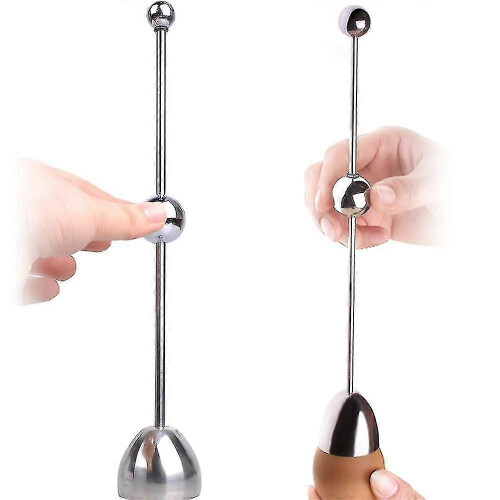 Stainless Steel Egg Shell Cracker Opener Separator 1