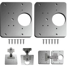 Hinge Repair Plate, Cabinet Hinge Repair Brackets,kitchen Cupboard Door Hinge Repair Plate Kit
