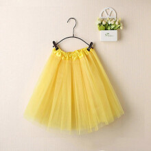 Womens High Quality Pleated Gauze Short Skirt Adult Tutu Dancing Skirt