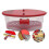 Magnetronnoedelbox, magnetronpastaboot, transparant plastic 1