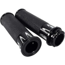 Guidão de motocicleta CNC (preto) (2 unidades)