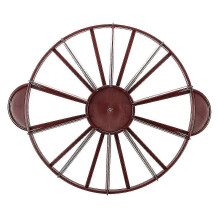 Cake Divider Slice Pie Cake 10 / 12 Piece Equal Portion Marker Divider Dark Red