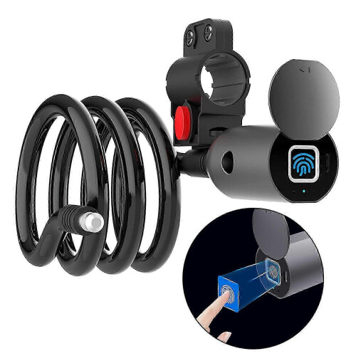 Antivol de vélo à empreinte digitale IP65 étanche C3BF Bluetooth 1