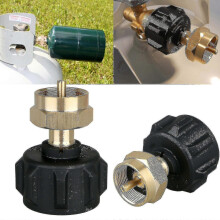 Adattatore di ricarica per propano Hmwy Gas GPL Bombola da 1 libbra Accoppiatore per bombole Tappo riscaldatore