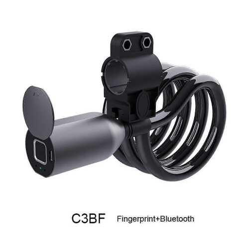 Antivol de vélo à empreinte digitale IP65 étanche C3BF Bluetooth 2