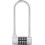 5 Digit Combination Padlock Alloy Safety U Shaped Code Lock Extra Long Locker Lock With Code Lock(silver) 1