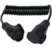 Prolunga da 2 m con connettore da 13 pin a 13 pin, compatibile con rimorchi, barche, caravan, portabiciclette, ecc.