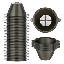 30 Stück Farbfilter 100 mm Kunststoff-Farbsieb mit feinem Nylongewebe, wiederverwendbar, industrietauglich, Nylon Me_fs