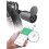 Antivol de vélo à empreinte digitale IP65 étanche C3BF Bluetooth 5