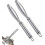 2 Pieces Stainless Steel Fish Scale Machine, Fish Scale Knife, Serrated 1