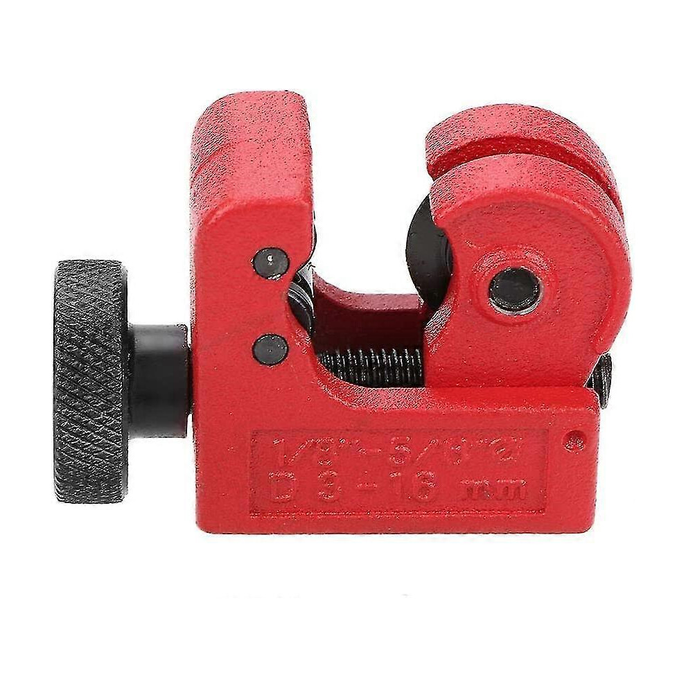 Roller Pipe Cutter Mini Ball Bearing Pipe Cutter Compatible With Metal Pipes, Roller Pipe Cutting Tool (Red) (1Pcs) 3832118291820