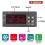 STC-1000 Digital LED Temperature Controller Heating Cooling Centigrade Thermostat 2 Relays Output with NTC Sensor Probe 12v 4