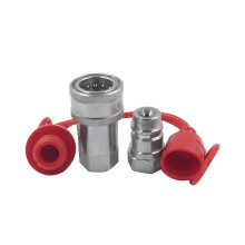 -S4-04 Conector Rápido Hidráulico de 1/2 polegada NPT ISO5675 para Trator, Acoplador Hidráulico para Engate Rápido Agrícola