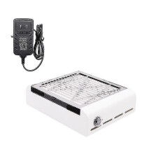Aspirapolvere per manicure 80W, aspirapolvere per unghie, ventola, raccolta polvere.