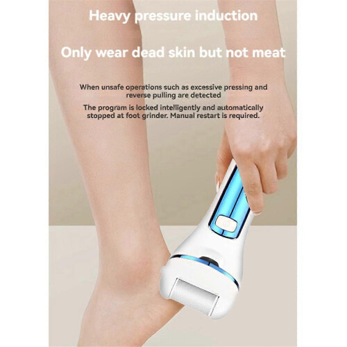 Automatic Pedicure Grinding Machine Foot Callus Removal Tool Waterproof Lighting Digital Display Enhanced Power 1