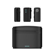 New Wireless Lavalier Microphone Microphone compatible with Android Mobile Live Recording Interview Microphone