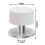 2 Pcs Self-adhesive Door Stoppers Robust Stainless Rubber Stoppers 5