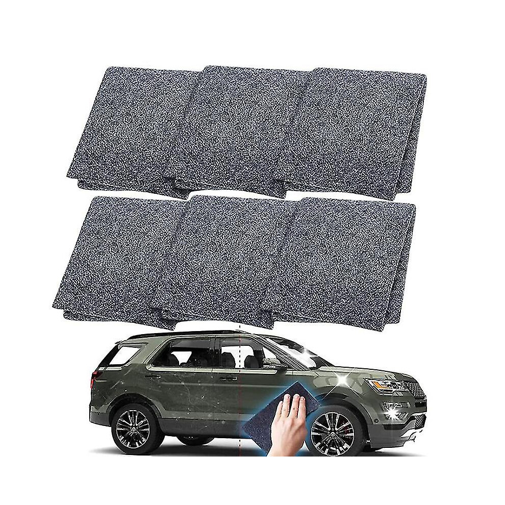 Nano Sparkle Cloth Compatible With Car Scratches, 6 Pack Car Scratch Remover Cloth 3629824375926