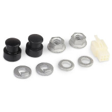 E-bike Axle M12 Front Lock Nut /lock Washer /spacer /nut Cover With 12mm