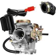 Collecteur D'admission Carburateur Rouleaux 18mm pour Rex RS 400 / RS 450 / RS 460 / GY6 50cc E-Cho