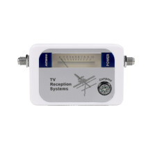 DVB-T-Finder, digitales Antennen-Signalstärkemessgerät für terrestrisches Fernsehen, weiß